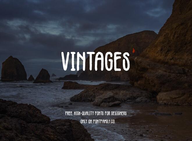 Vintages Font