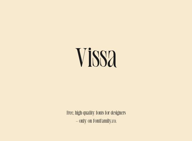 Vissa Font
