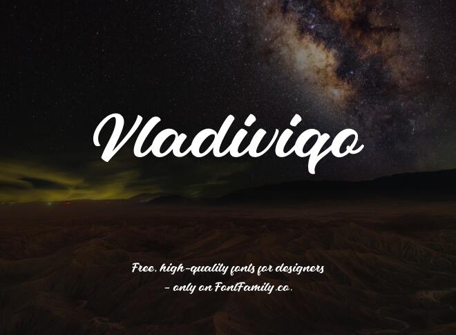Vladiviqo Font