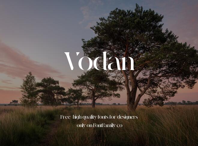 Vodan Font