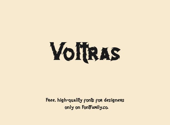 Voltras Font