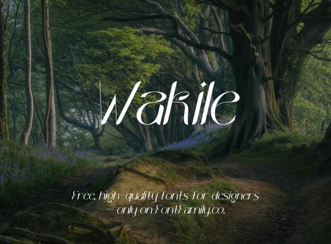 Wakile Font