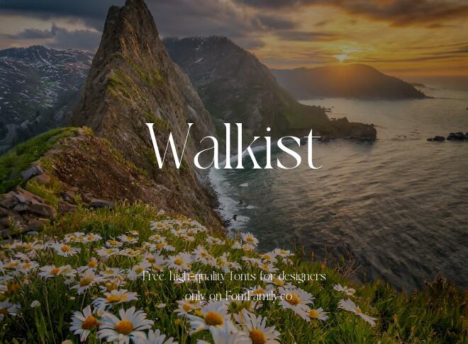 Walkist Font