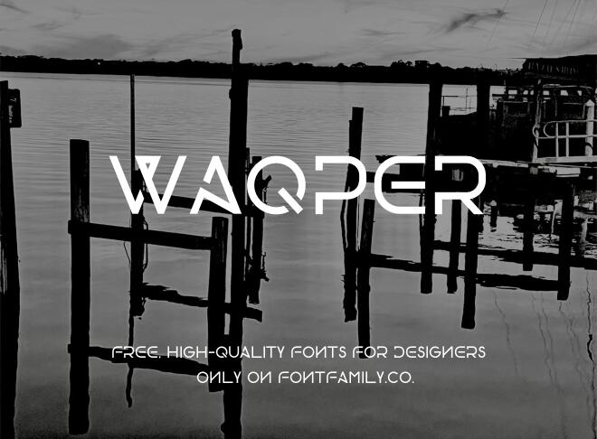 Waqper Font