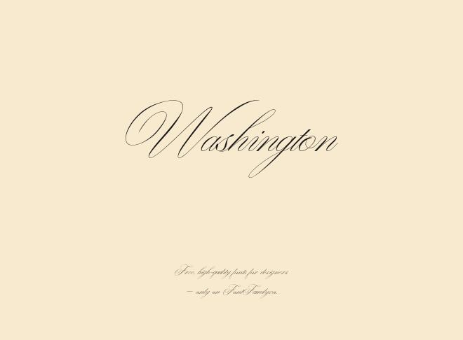 Washington Font
