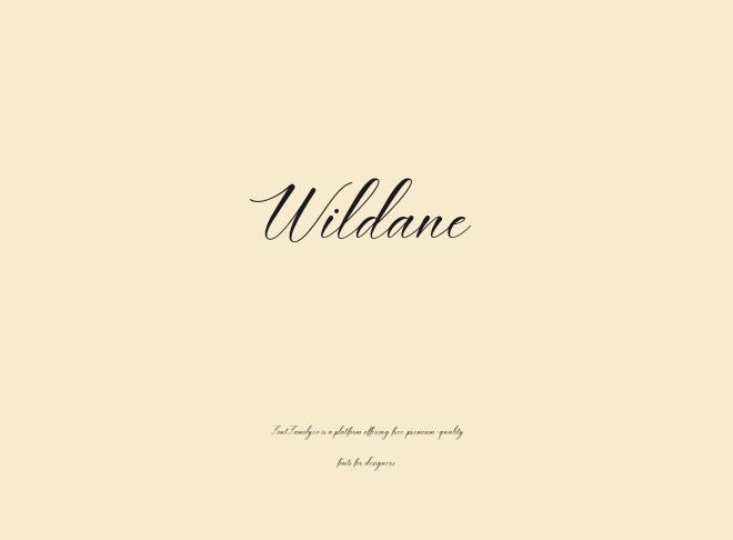 Wildane Font