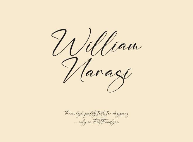 William Narasi Font