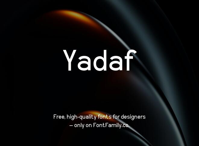 Yadaf Font