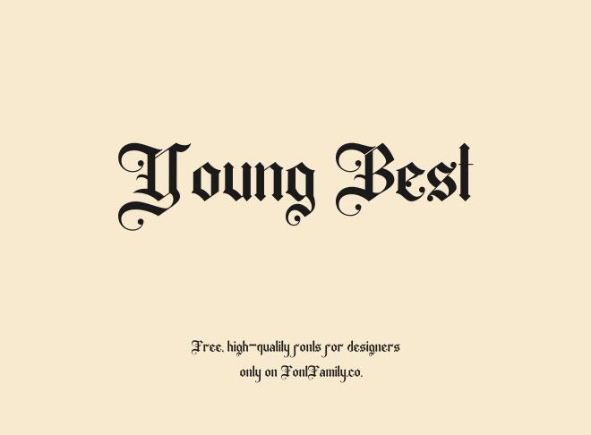 Young Best Font