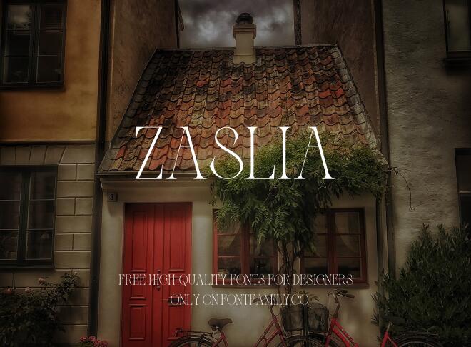 Zaslia Font