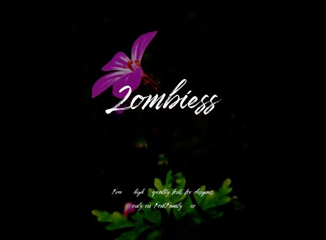 Zombiess Font