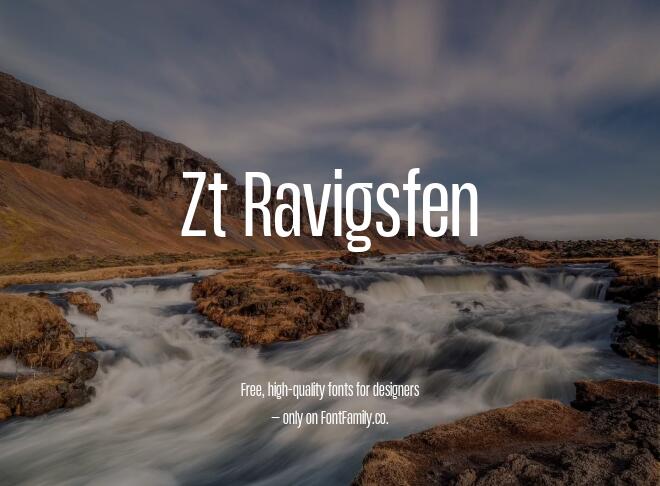 Zt Ravigsfen Font